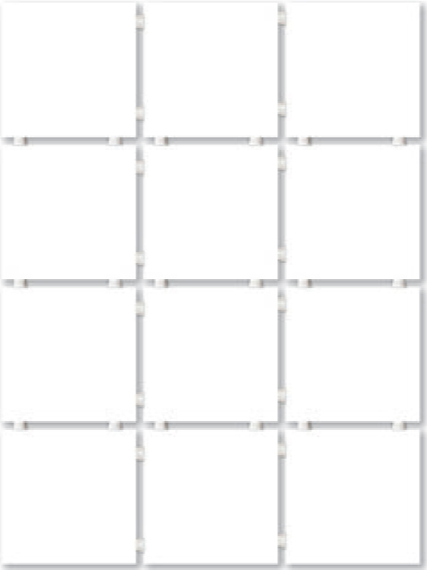 картинка Конфетти белый блестящий 1146T полотно из 12 частей (9 от магазина Одежда+