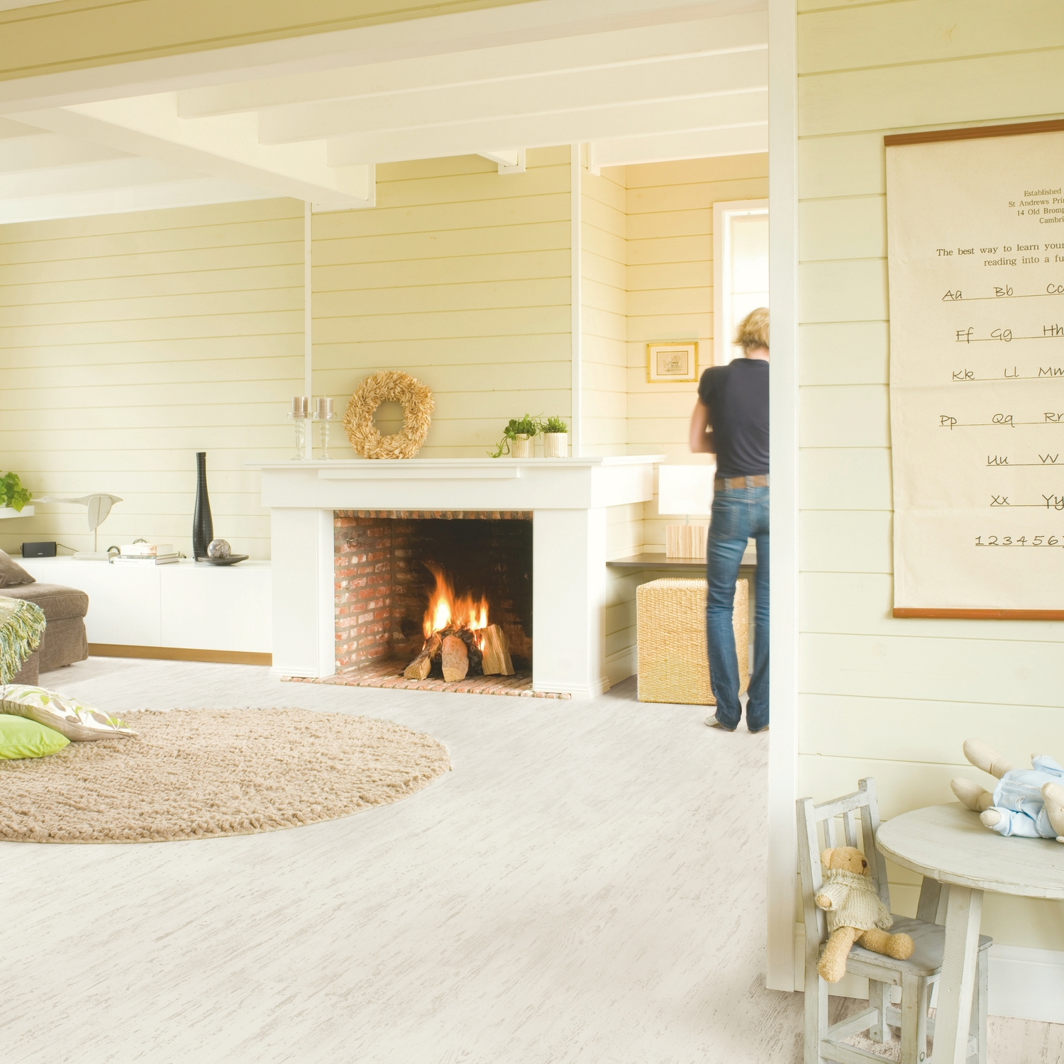 картинка Quick-Step Eligna U1235 Сосна белая затертая от магазина Дока